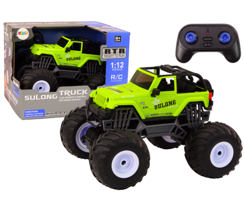 Remote Controlled Off-Road Car 2.4G RC 1:12 Green