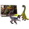 Set of Dinosaur Figures Brachinosaurus Velociraptor 2l