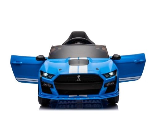 Электрический спортивный автомобиль для детей Ford Mustang GT500 Shelby Blue