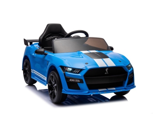 Elektriskā sporta automašīna bērniem Ford Mustang GT500 Shelby Blue