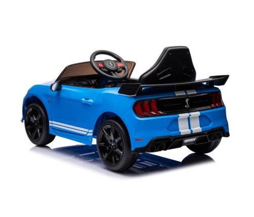 Электрический спортивный автомобиль для детей Ford Mustang GT500 Shelby Blue