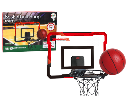 Kids Basketball Basket Backboard Counter Ball Set