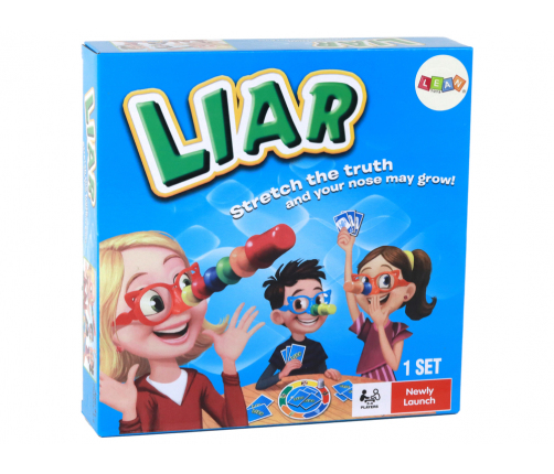 Family Game Liar Glasses with Nose