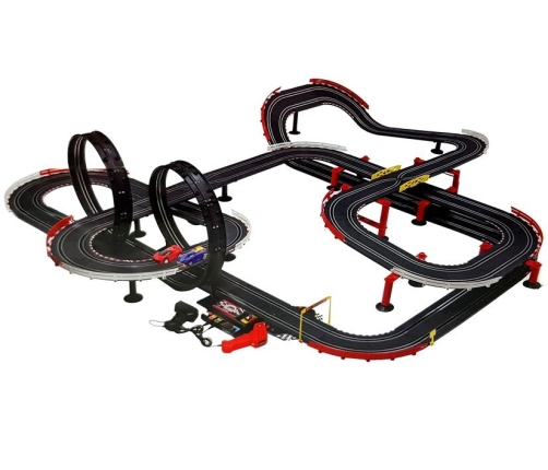 Raceway with Cars 2 Cars 1420 cm Turbo 1:43 Controllers