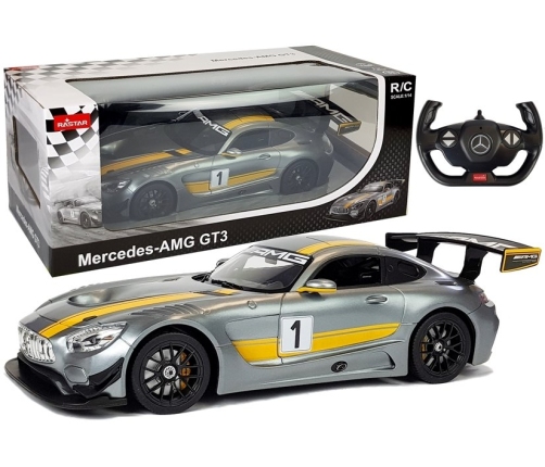 Car R/C Mercedes AMG GT3 Rastar 1:14 Grey