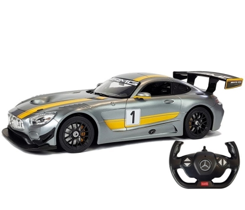 Car R/C Mercedes AMG GT3 Rastar 1:14 Grey