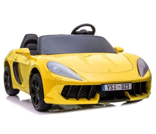 Elektriskā sporta automašīna bērniem YSA021A Yellow