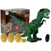 Dinosaur Remote Controlled R / C Green with Sound Lays Eggs Projector