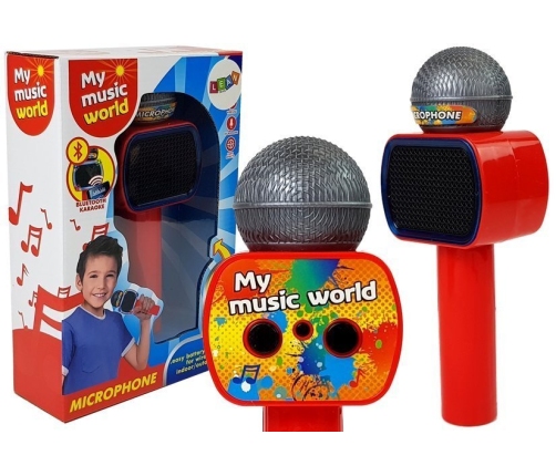 Children's Microphone Wireless Karaoke Bluetooth Speaker Red