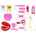 Little Dentist's Medical Set Case Medicine Scissors Syringe Teeth