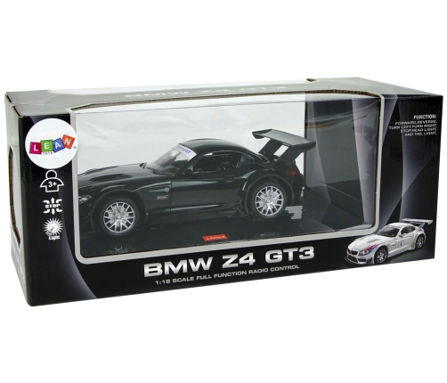 Sports Car R/C 1:18 BMW Z4 GT3 Black 2.4 G Lights