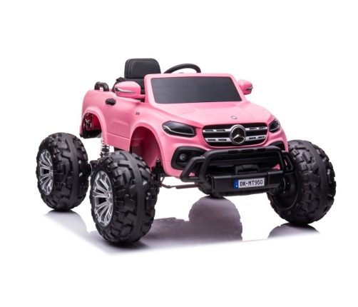 Одноместный электромобиль Mercedes DK-MT950 4x4 Light Pink