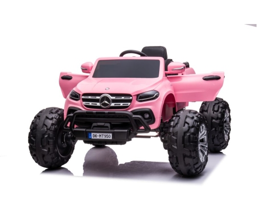 Vienvietīgs elektromobilis Mercedes DK-MT950 4x4 Light Pink