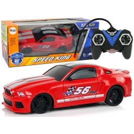 R/C Sports Car 1:24 Racing Red Tinted Windows