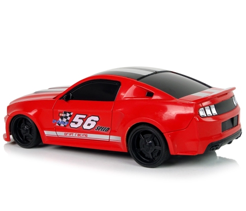 R/C Sports Car 1:24 Racing Red Tinted Windows