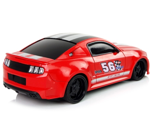 R/C Sports Car 1:24 Racing Red Tinted Windows