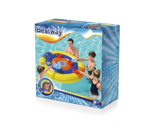 Inflatable Pool Game Arcade Shield, Frisbee 140 cm Bestway 52566