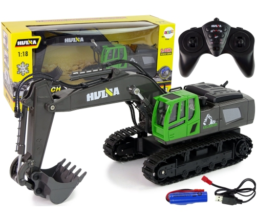 Large Professional Crawler Excavator with Metal Cab + R/C