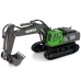 Large Professional Crawler Excavator with Metal Cab + R/C