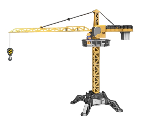 Construction Vehicle Crane Crane 95 cm Yellow