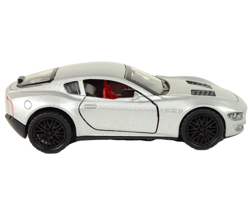 Resorak Vehicle 1:36 Friction Drive Lights Sounds Silver