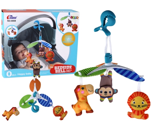 Children's Mobile Animal Clip Portable