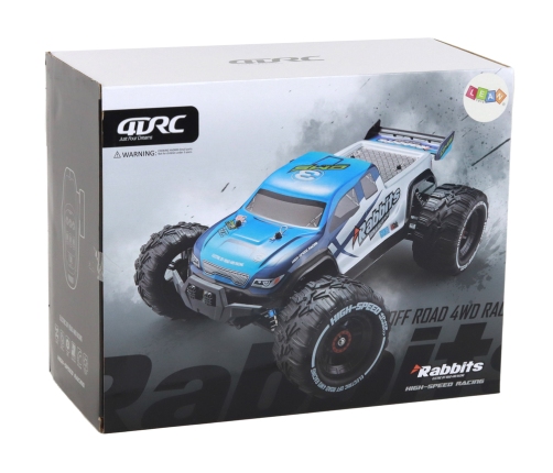 Rabbits RC Off-Road Car 4-Wheel Drive Blue 2.4G