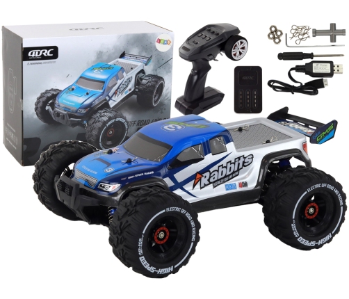 Rabbits RC Off-Road Car 4-Wheel Drive Blue 2.4G