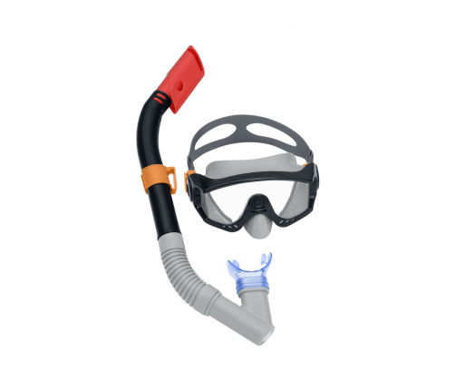 Diving Set Mask, Snorkel, Fins Black Bestway 25020