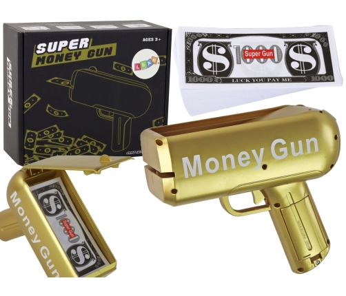 Money Gun Shooting Gold Launcher Money Gun Banknotes