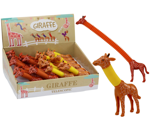 Giraffe Stretching Anti-stress Luminous LED Pop Tube MIX