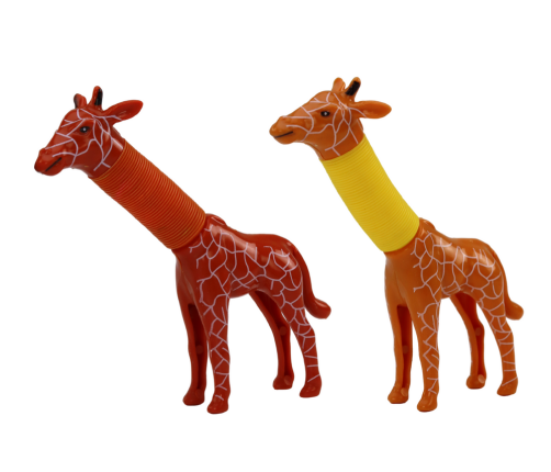 Giraffe Stretching Anti-stress Luminous LED Pop Tube MIX