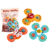 Sensory Toy Spinners Ladybug Bee Butterfly Suction Cups