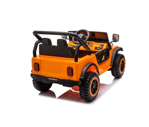 Divvietīgs bērnu elektromobilis Bagijs YSA8813 24V Orange