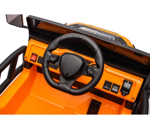 Divvietīgs bērnu elektromobilis Bagijs YSA8813 24V Orange