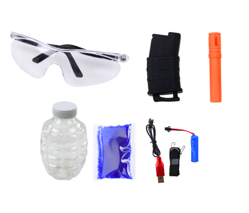 M416 Automatic Water Bullet Rifle Pistol with Glasses Strap