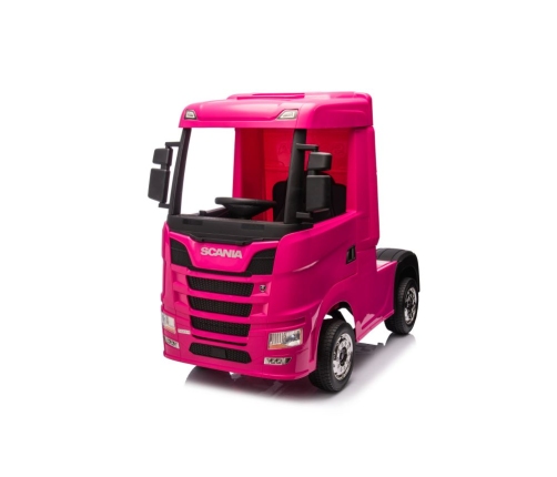 Детский электрический грузовик  Scania 500R HL698 Pink