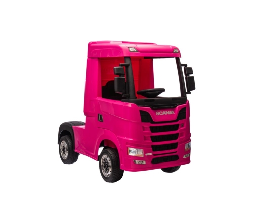 Детский электрический грузовик  Scania 500R HL698 Pink