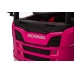 Детский электрический грузовик  Scania 500R HL698 Pink