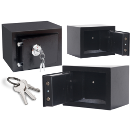 Home Key Safe Steel Black 23x17x17cm