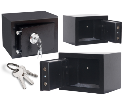 Home Key Safe Steel Black 23x17x17cm