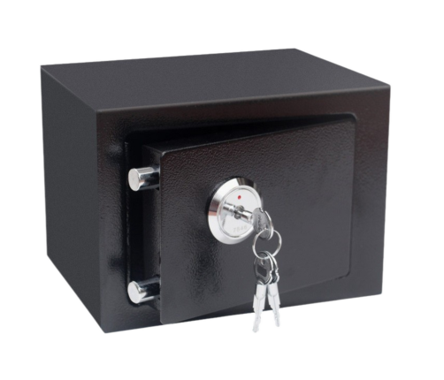 Home Key Safe Steel Black 23x17x17cm