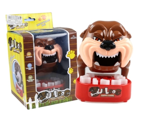 Biting Bulldog Funny Dog Family Game