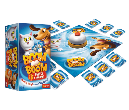 Boom Boom Dogs and Kittens Skill Game Trefl 01909