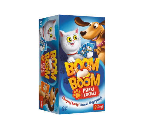 Boom Boom Dogs and Kittens Skill Game Trefl 01909