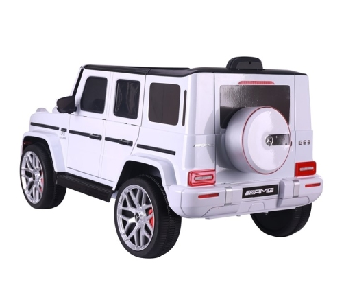 Mercedes G63 Electric Ride On Car - White