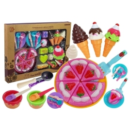 Set of Sweets Desserts Ice Cream Cookies Accessories