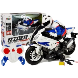 RC Motorcycle R / C 2.4G White