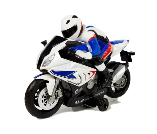 RC Motorcycle R / C 2.4G White