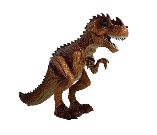 Moving Tyrannosaurus Dinosaur with Gun Sound Light Yellow